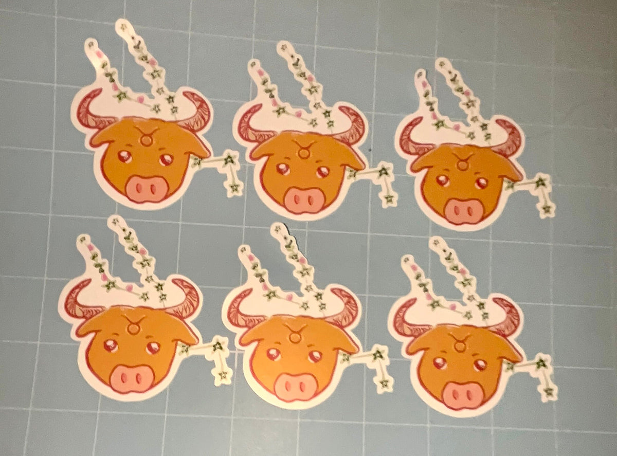 Taurus/ Bull Sticker