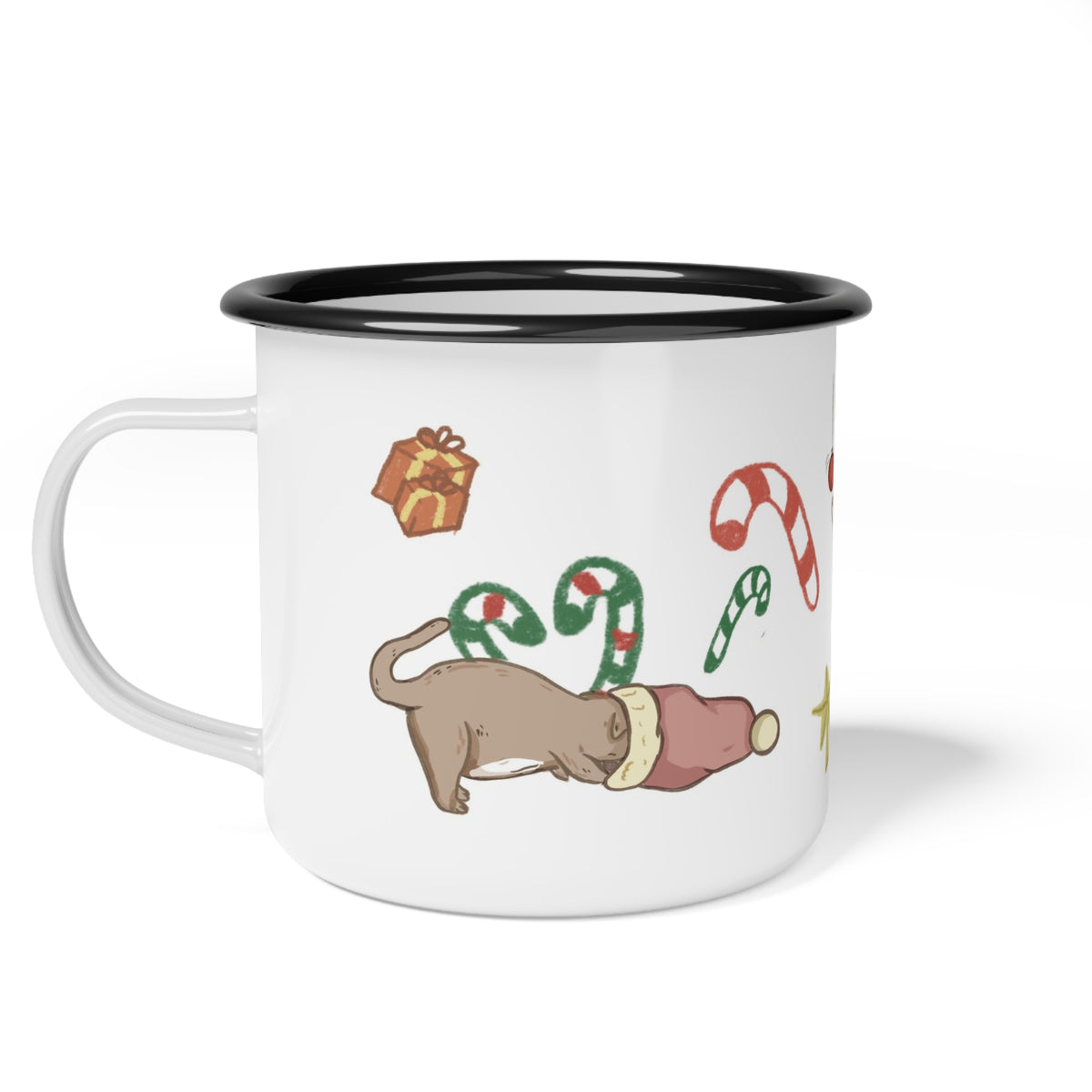 Christmas Kitty Mug