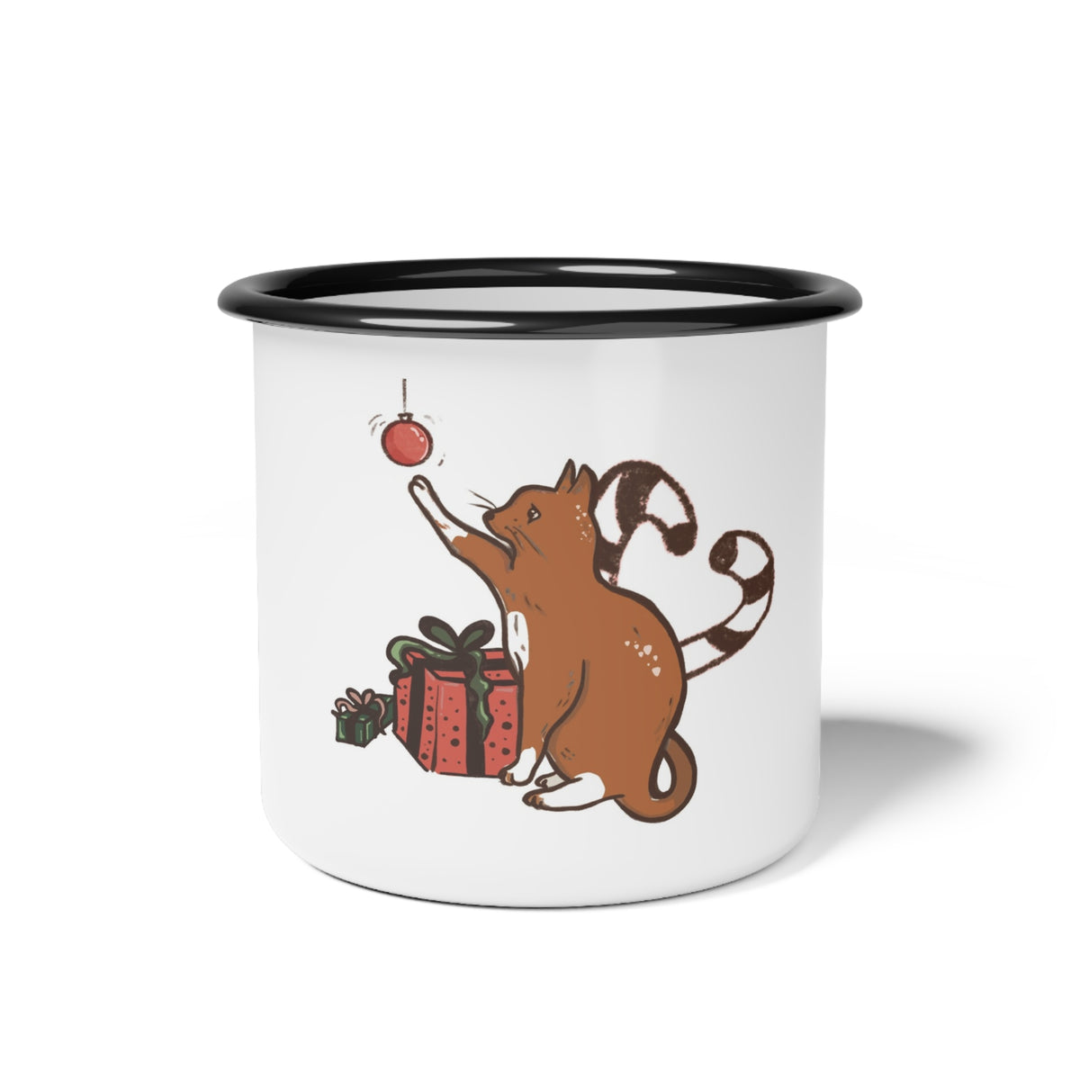Ornament Kitty Mug