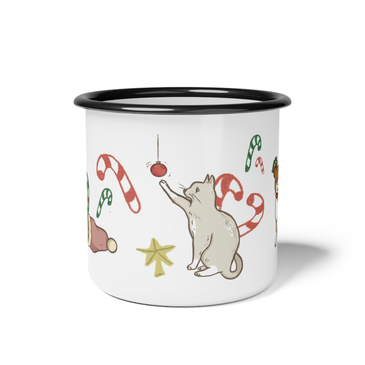 Christmas Kitty Mug