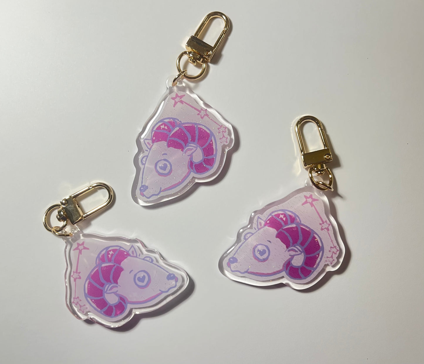 Aries/Ram Keychain