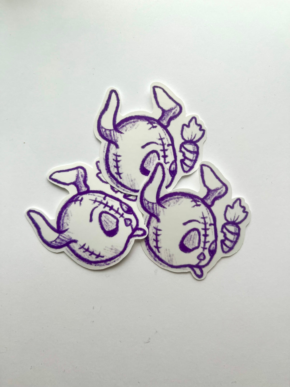 Undead Bunny Sticker