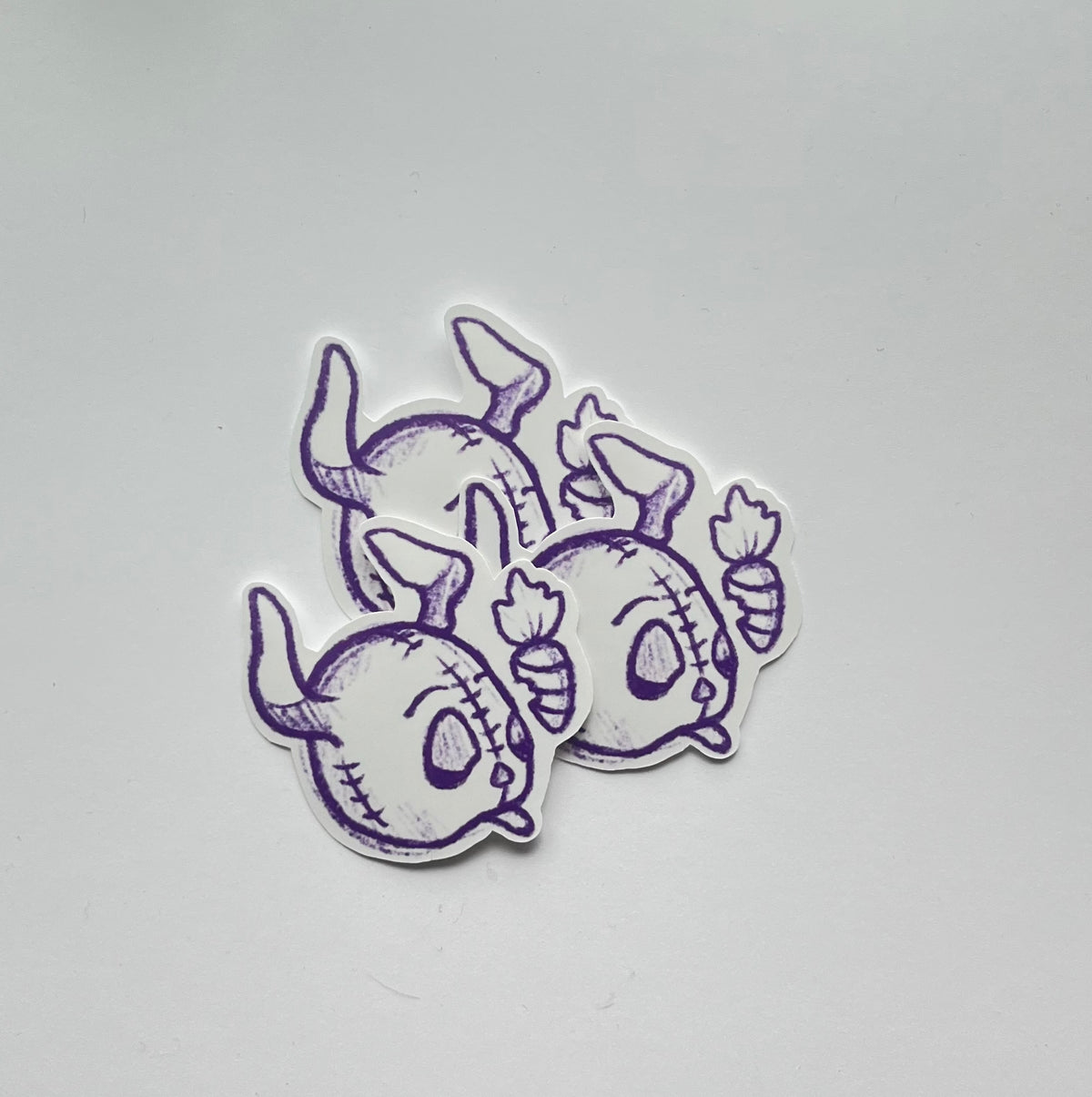 Undead Bunny Sticker