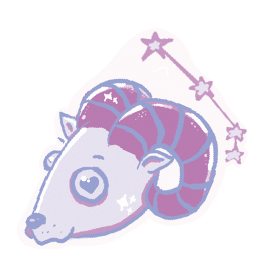 Aries/Ram Sticker