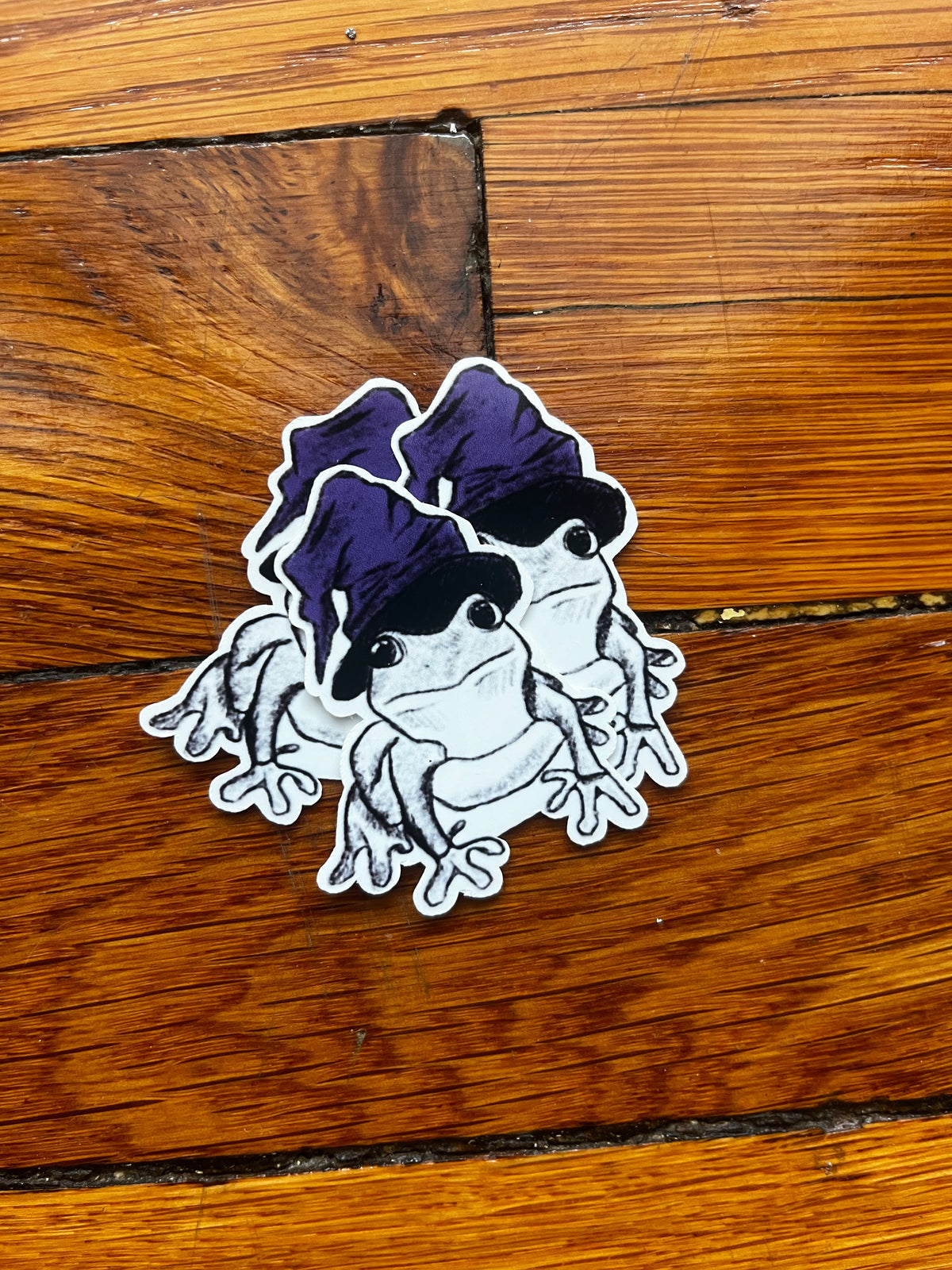 Undead Amphibians Die-Cut Stickers