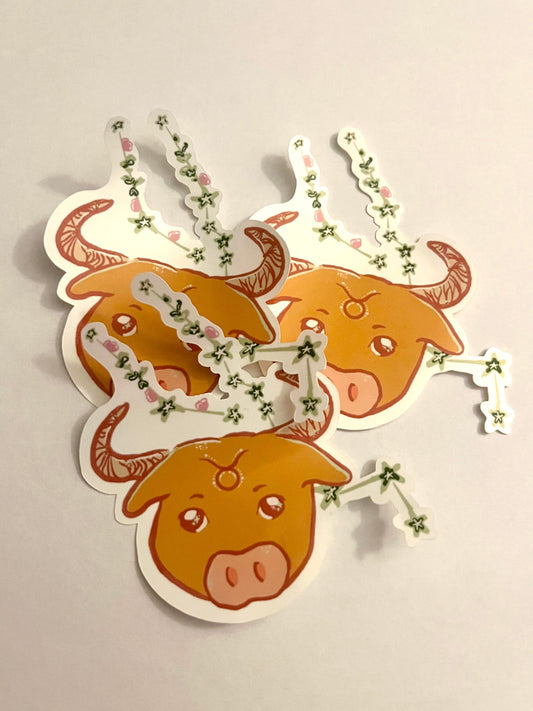 Taurus/ Bull Sticker